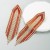 ins wind long style fully-jewelled tassel personality earring creative
