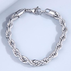 fashion punk stainless steel man temperament bracelet