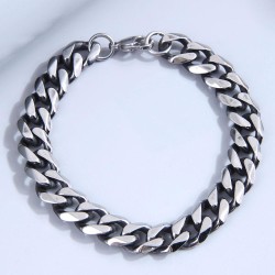 fashion punk stainless steel man temperament bracelet