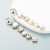 occidental style earrings Alloy diamond geometry long style earrings high retro Earring