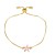 star Five-pointed star bracelet woman  occidental style fashion brief diamond zircon braceletbrh
