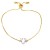 love zircon bracelet woman  occidental styleins samll high brief heart-shaped braceletbrh