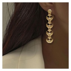 occidental style retro star Moon earring long style earrings  earrings  fashio..