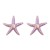 fashion trend summer day wind Alloy enamel starfish earrings woman occidental style exaggerating ear stud