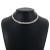 occidental style necklace  wind claw chain row diamond geometry elegant chain temperament creative fash