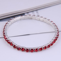 Fashionable and simple single row diamond personalized women Bracelet