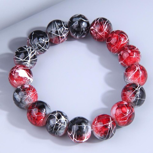 fashion sweetOL concise serpentine temperament12mm personality temperament bracelet