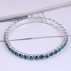 Fashionable and simple single row diamond personalized women Bracelet