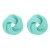 ins wind textured Metal earrings  Modeling buttons ear stud multicolor Earring new