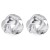 ins wind textured Metal earrings  Modeling buttons ear stud multicolor Earring new