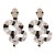 Street Snap woman earrings creative snake ear stud exaggerating personality brief woman occidental style