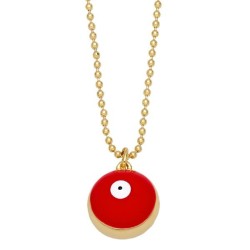 creative personality Round eyes necklace occidental style clavicle chainnkb