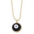 creative personality Round eyes necklace occidental style clavicle chainnkb