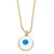 creative personality Round eyes necklace occidental style clavicle chainnkb