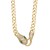 animal snake necklace chain occidental style exaggerating punk snake fully-jewelled man woman necklacenkb