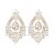 occidental style big earrings brief drop diamond ear stud women fashion trend earrings Earring