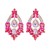 occidental style big earrings brief drop diamond ear stud women fashion trend earrings Earring