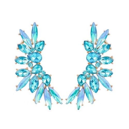 occidental style exaggerating earrings wings shape brief fashion style ear stud Bohemian style