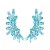 occidental style exaggerating earrings wings shape brief fashion style ear stud Bohemian style