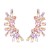 occidental style exaggerating earrings wings shape brief fashion style ear stud Bohemian style