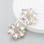 occidental styleins brief brilliant Alloy diamond flower earrings woman high trend earring Earring