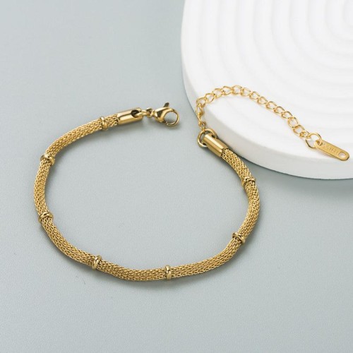 occidental style fashion man woman titanium steel bracelet stainless steel fine color bracelet
