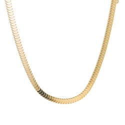  occidental styleI wind titanium steel clavicle chain gold necklace fashion go..