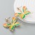 occidental style fashion samll Alloy enamel butterfly earrings trend temperament super earrings Earring