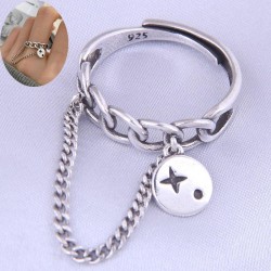 J2382 Korea big new style fashion personality samll retro concise tassel perso..