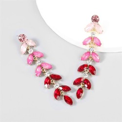 fashion colorful diamond series Alloy diamond Rhinestone long style multilayer..