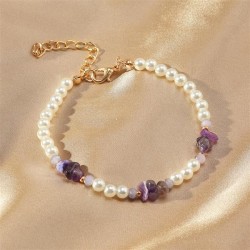 creative Pearl bracelet girl student occidental style wind temperament girl st..