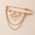 P brooch day personality butterfly Five-pointed star tassel temperament Suit flower woman
