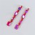 occidental style fashion Alloy diamond Rhinestone geometry long style earrings woman Bohemia Earringearrings