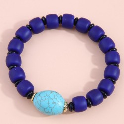 occidental style fashion concise all-Purpose turquoise temperament bracelet