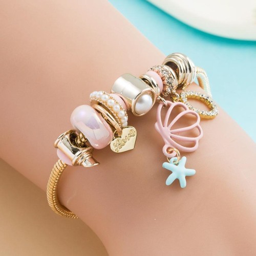occidental style fashion new Shells pendant more elements Alloy bracelet wind bangleP more bracelet woman