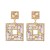 UR creative exaggerating big earrings woman personality brief retro fashion all-Purpose ear stud