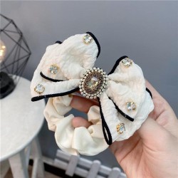  diamond bow big circle woman summer retroins rope sweet