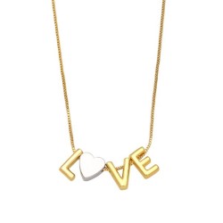 occidental stylelove love necklace brief fashion all-Purpose Wordmama mom pend..