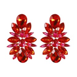 spring summer all-Purpose temperament Alloy diamond earrings  palace temperame..
