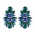spring summer all-Purpose temperament Alloy diamond earrings  palace temperament elegant lady earring Rhinestone 