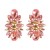 spring summer all-Purpose temperament Alloy diamond earrings  palace temperament elegant lady earring Rhinestone 