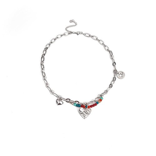 new style fashion wind chain splice Colorful love chain wind noble temperament chain