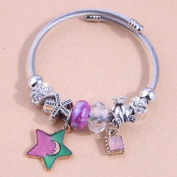 occidental style fashion  Metal all-Purpose star pendant concise accessories p..