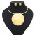  day bride necklace set  exaggerating Alloy pendant necklace suit
