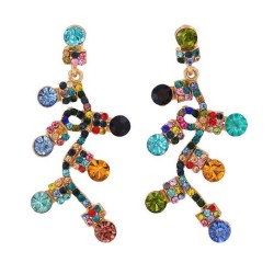creative personality geometry grape color diamond temperament occidental style..