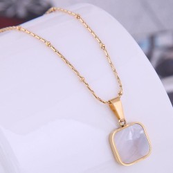  Korean style fashion sweetO concise square titanium steel temperament persona..