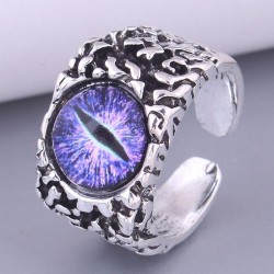 occidental style fashion  retro concise eyes temperament opening retro ring