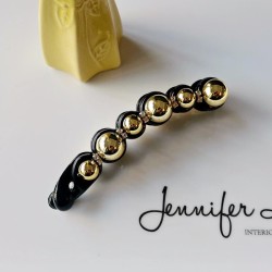 Korean style woman Round gold all-Purpose Pearl Rhinestone watch-face head