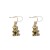 occidental style fashion arring  lovely samll bronze earrings  earring F