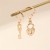 occidental style temperament ear stud lady geometry butterfly Five-pointed star love woman arring